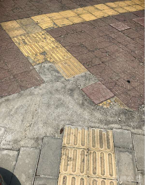 盲道问题反馈图
