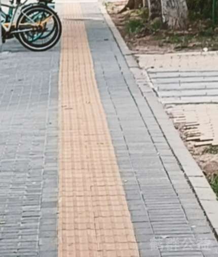 盲道问题处理后图片