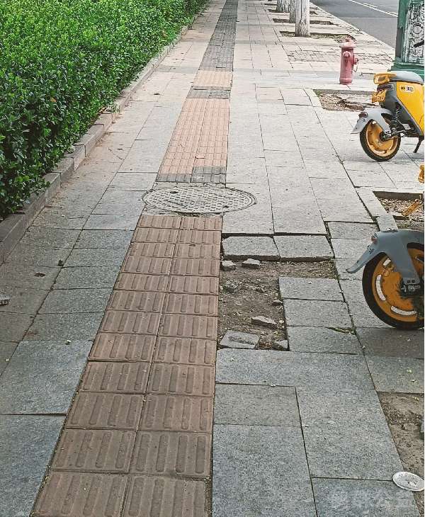 盲道问题处理后图片