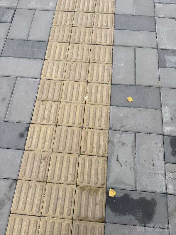 盲道问题处理后图片