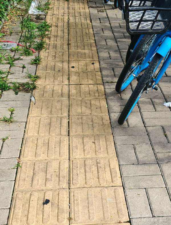 盲道问题处理后图片