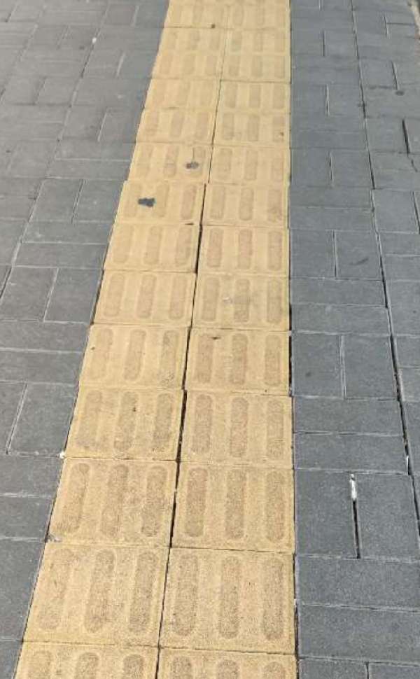 盲道问题处理后图片