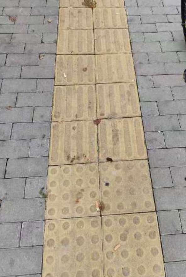 盲道问题处理后图片