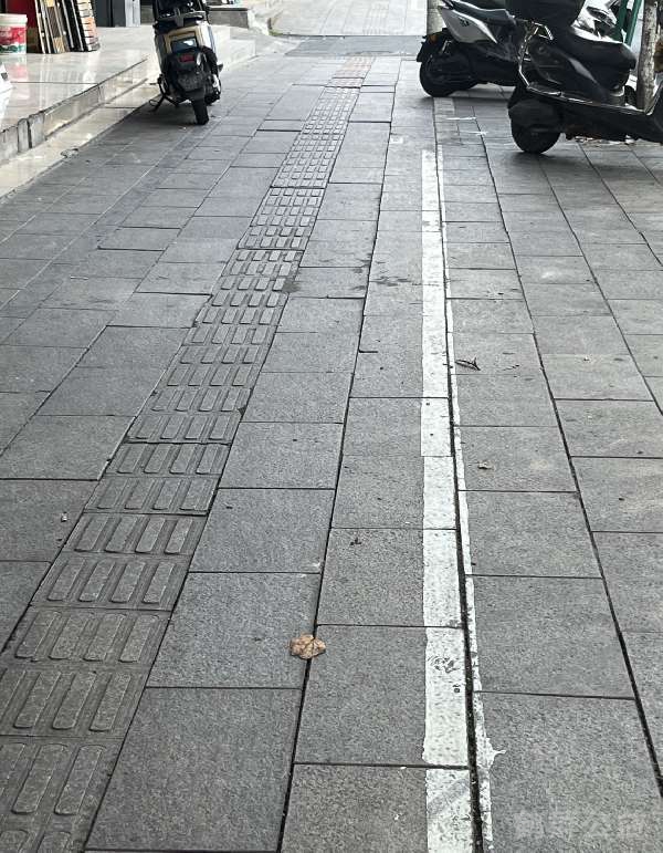 盲道问题处理后图片