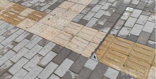 盲道问题处理后图片