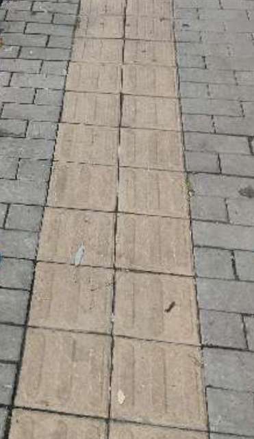 盲道问题处理后图片