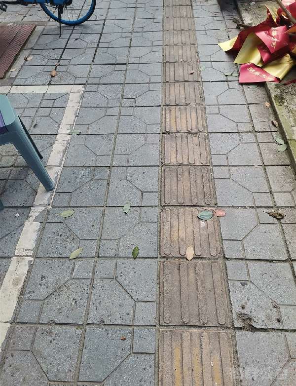 盲道问题处理后图片