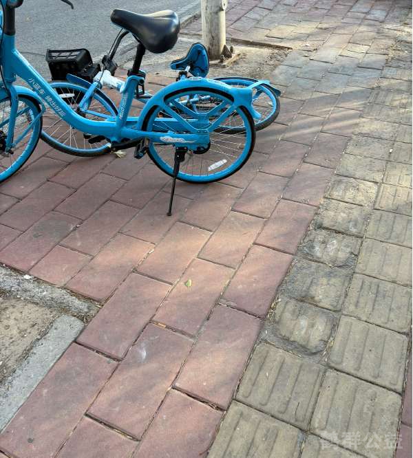 盲道问题处理后图片