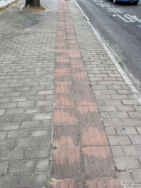 盲道问题处理后图片