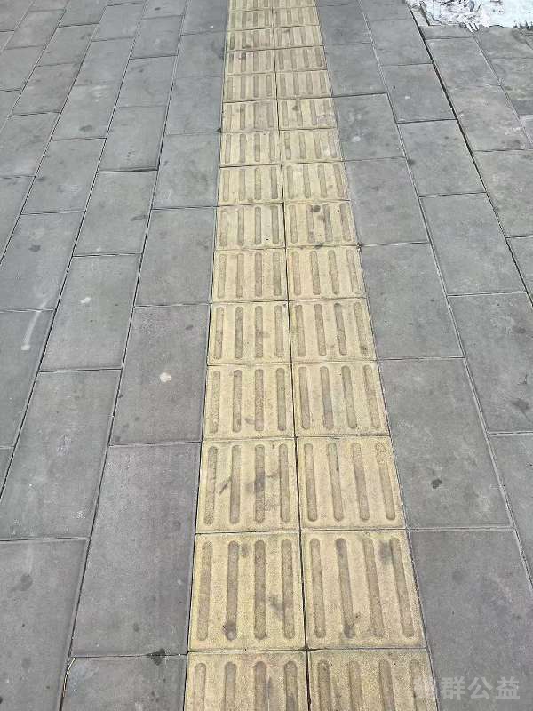 盲道问题处理后图片