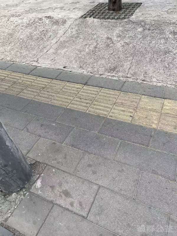 盲道问题处理后图片